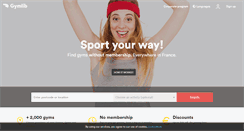 Desktop Screenshot of gymlib.com