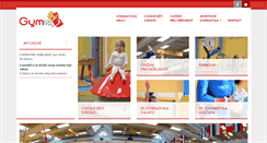 Desktop Screenshot of gymlib.cz